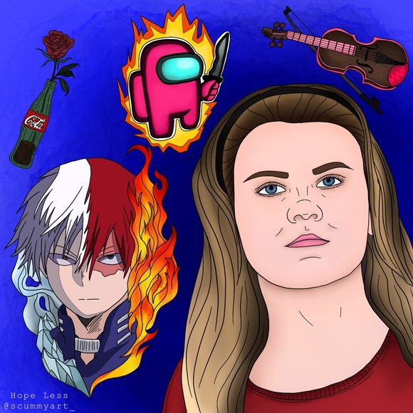 Custom Aesthetic portraits! - Picture 4 of 4